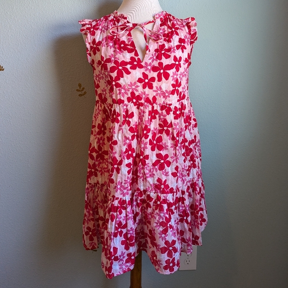 Draper James Connie Flutter Sleeve Dress Flying Daisies - Picture 6 of 6
